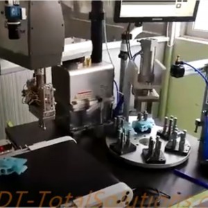 Special-shaped silicone inspection machine